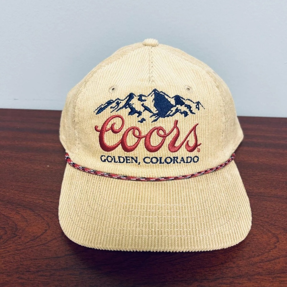 Coors Beige Corduroy Hat